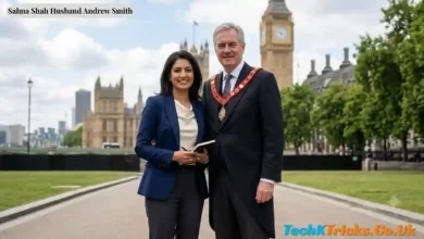 Salma Shah Husband Andrew Smith